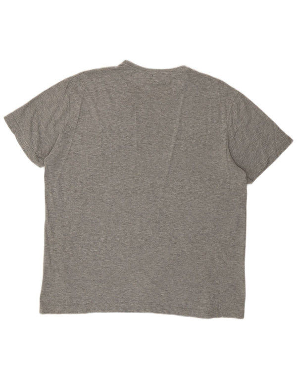 KAPPA Camiseta gráfica para mujer Top UK 18 XL Algodón gris