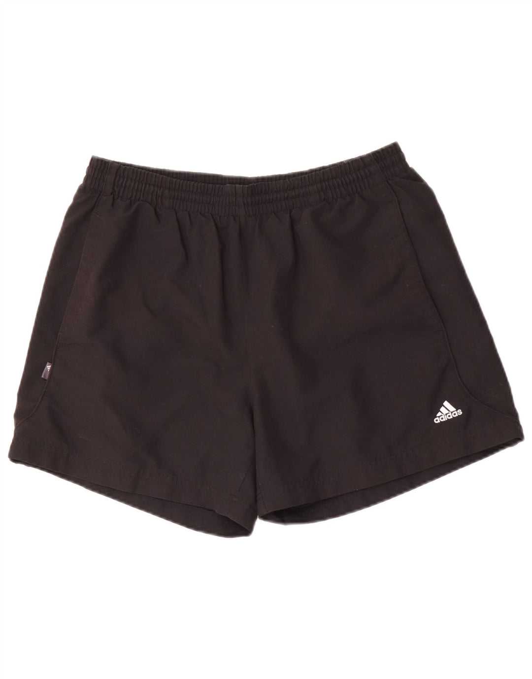 Pantalón Corto Deportivo Adidas Hombre Mediano Negro Poliéster