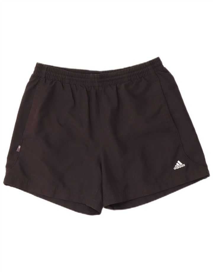 Pantalón Corto Deportivo Adidas Hombre Mediano Negro Poliéster