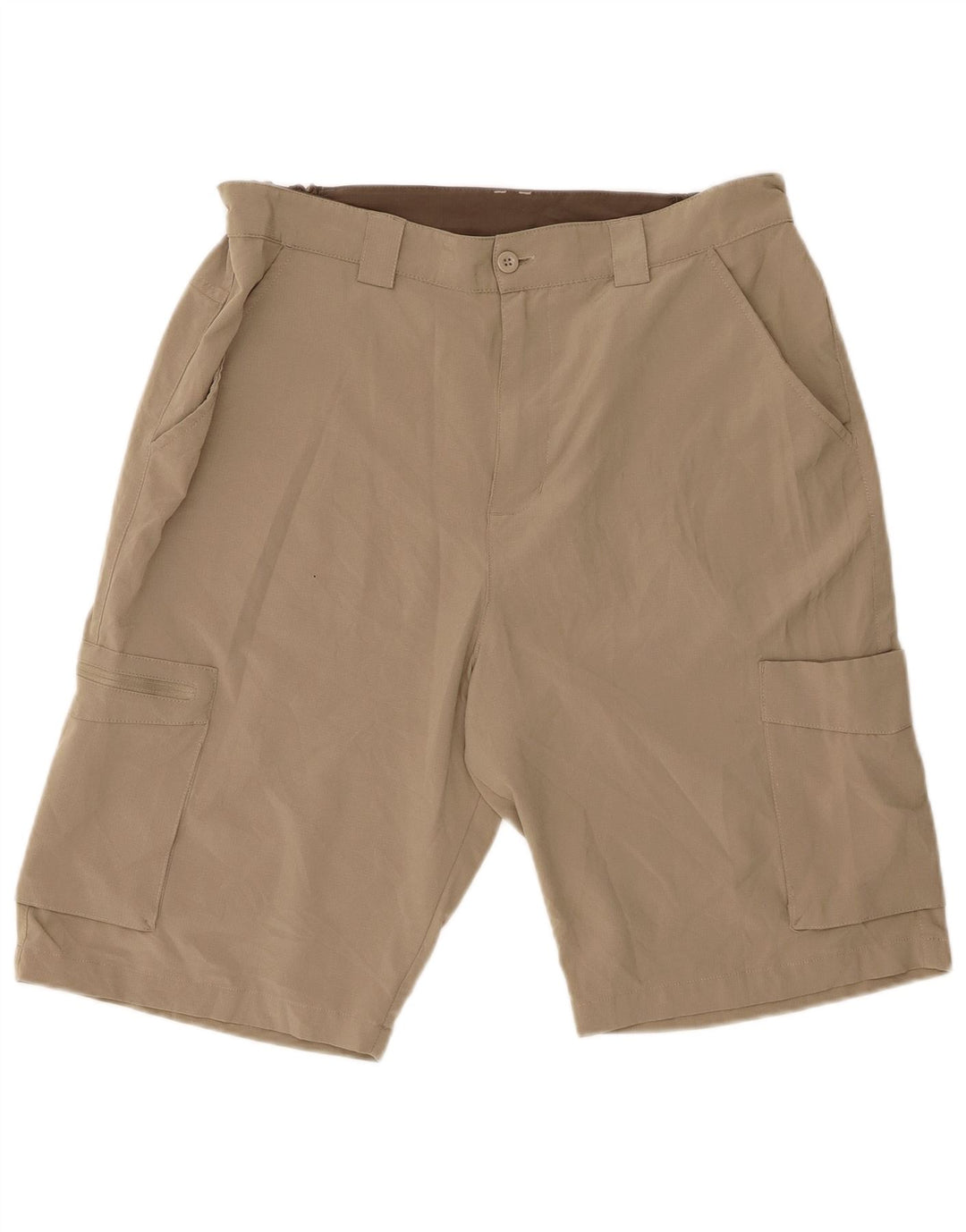 Pantalones cortos tipo cargo para hombre Mountain Warehouse W34 Large Khaki