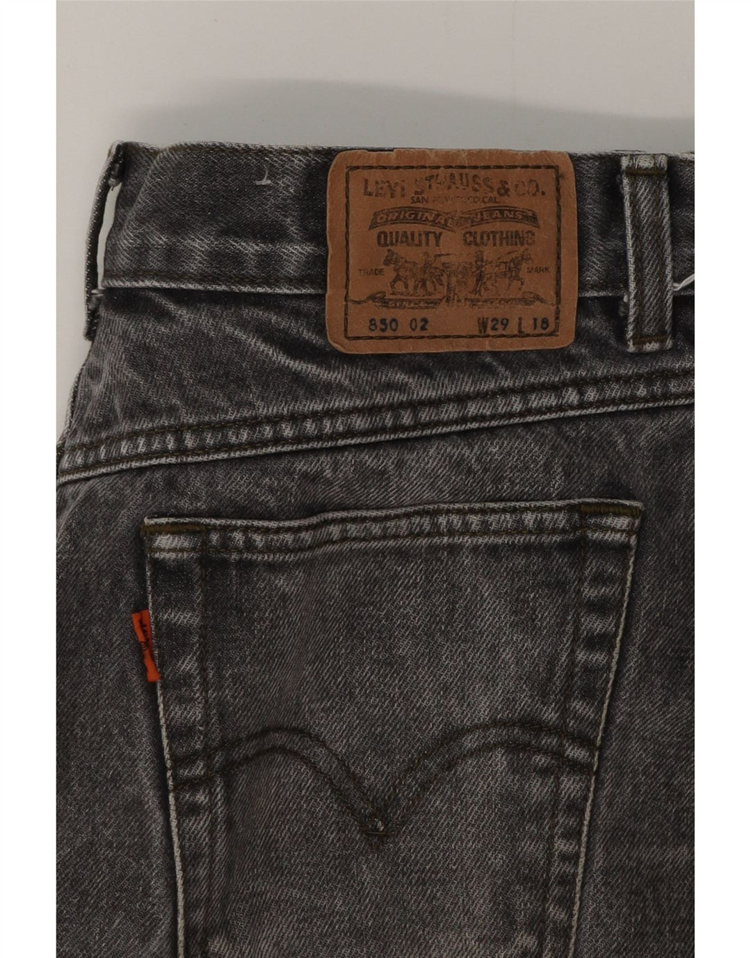 LEVI'S Falda Vaquera Mujer W29 Gris Medio