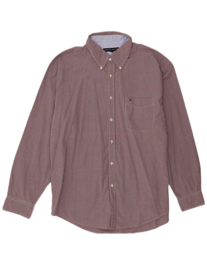 Camisa Tommy Hilfiger Hombre XL Algodón Vichy Multicolor