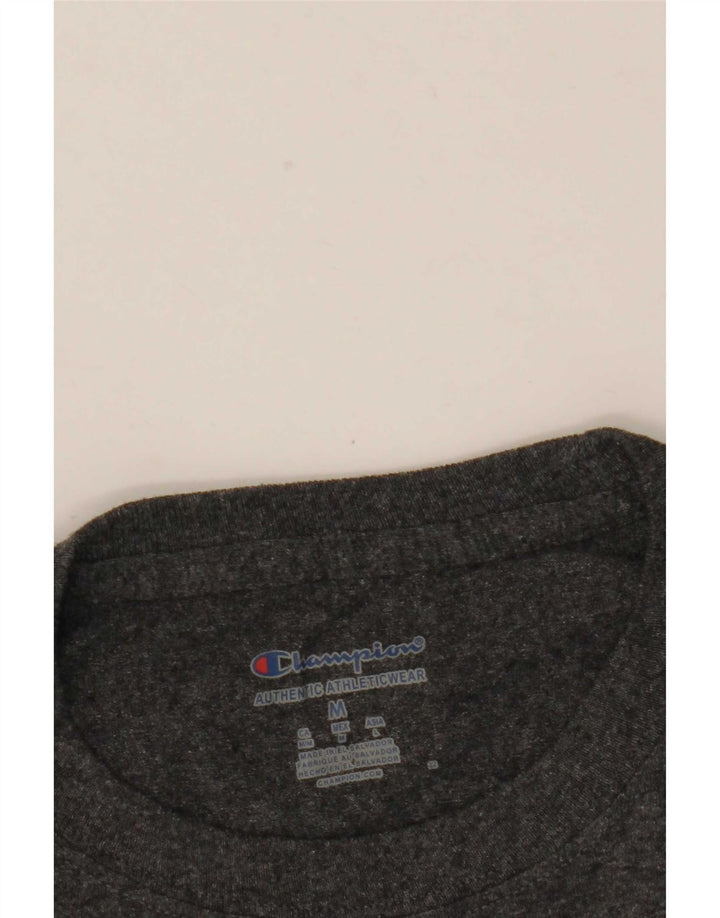 Champion Camiseta Gráfica Para Hombre Top Gris Medio