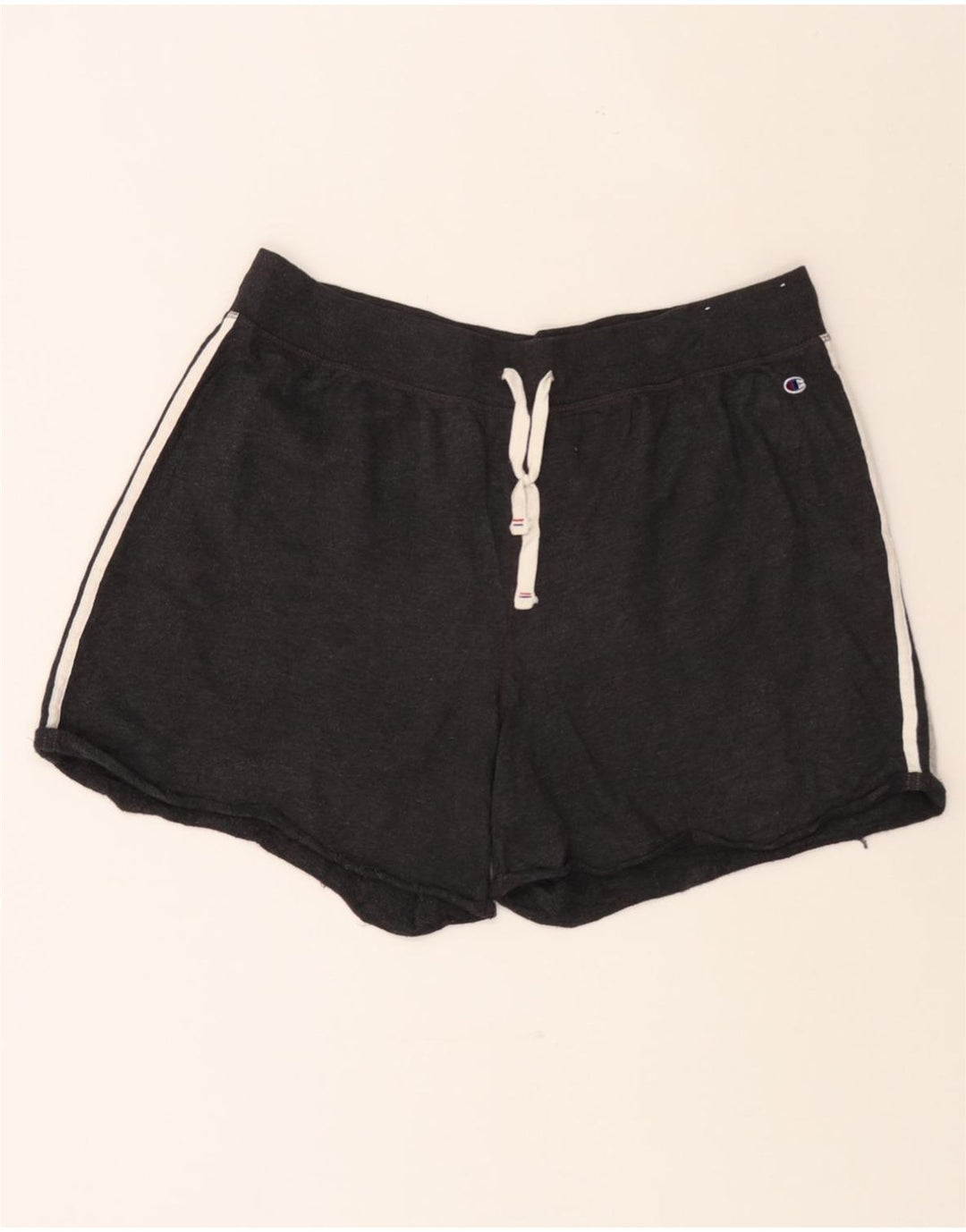 CHAMPION Womens Sport Shorts UK 18 XL Grey Vintage Champion and Second-Hand Champion from Messina Hembry 