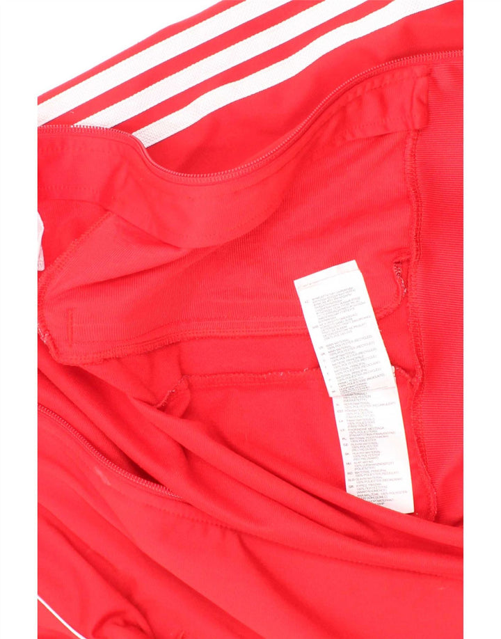 Adidas Chaqueta de chándal para niño 6-7 años Rojo Poliéster