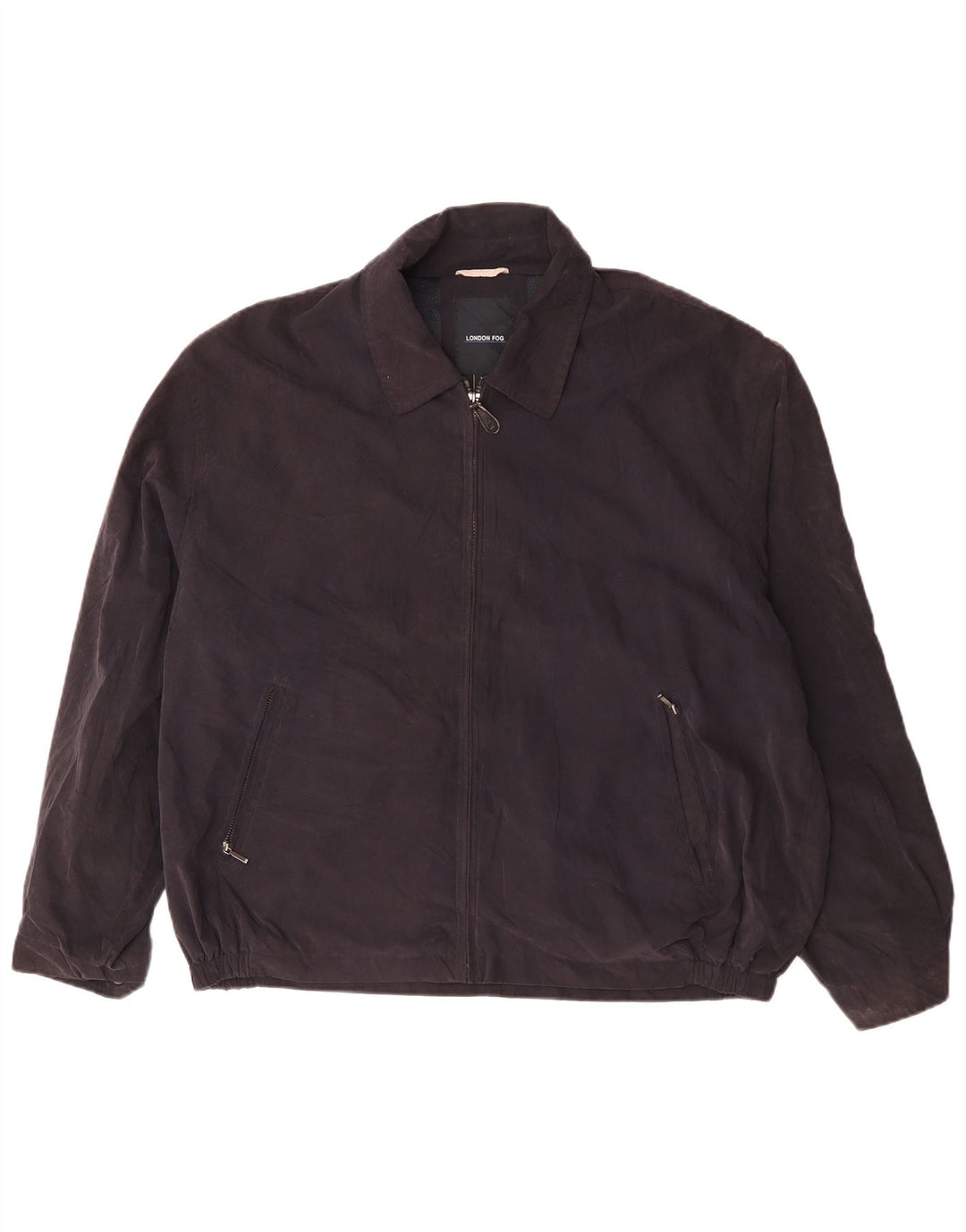 LONDON FOG Chaqueta Bomber para Hombre UK 42 XL Azul Marino Poliéster