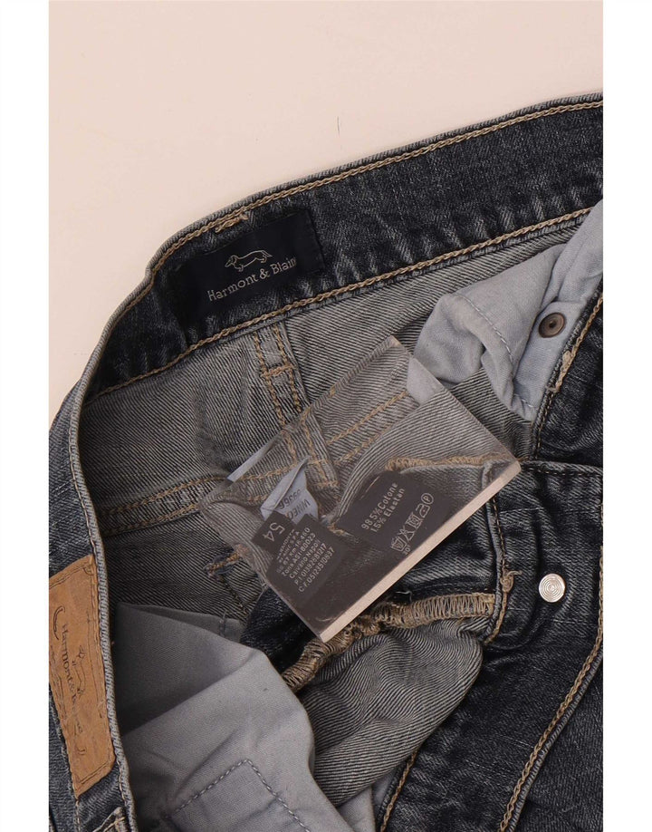 Harmont & Blaine Vaqueros ajustados para hombre W36 L31 Algodón azul