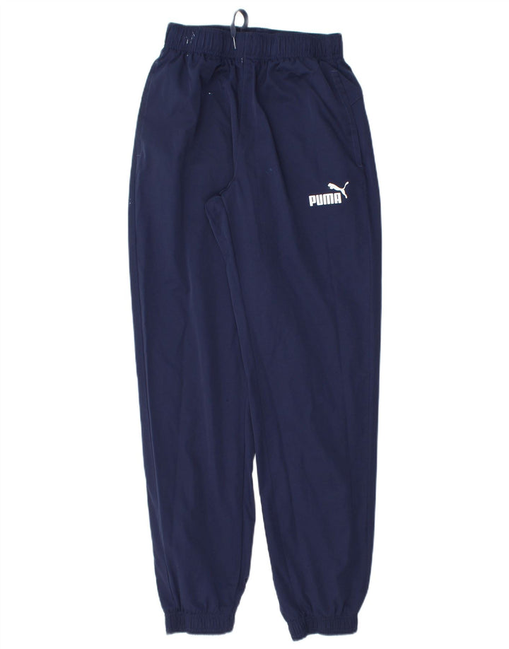 PUMA Pantalones de chándal para hombre Joggers Small Azul marino Poliéster