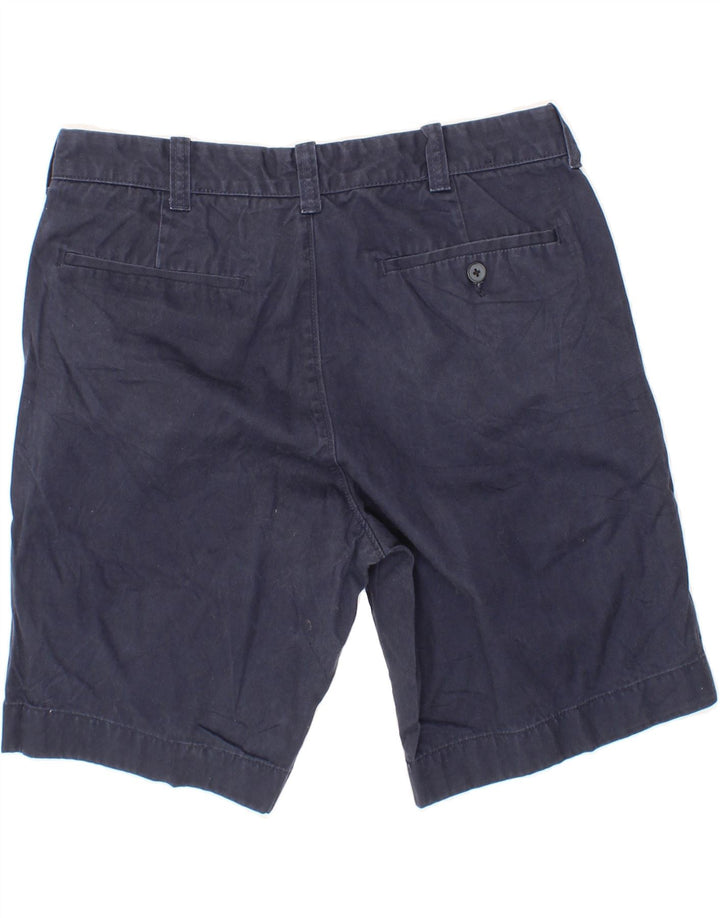 J. CREW Womens Gramercy Chino Shorts W31 Medium Navy Blue Cotton Vintage J. Crew and Second-Hand J. Crew from Messina Hembry 