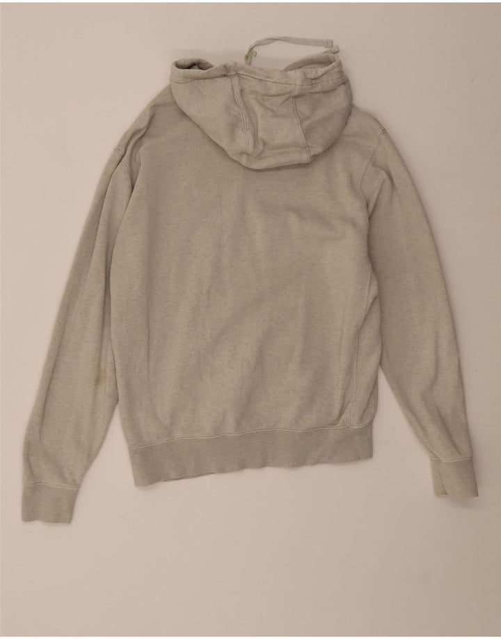 Nike Jersey con capucha gráfica para hombre, talla pequeña, algodón gris