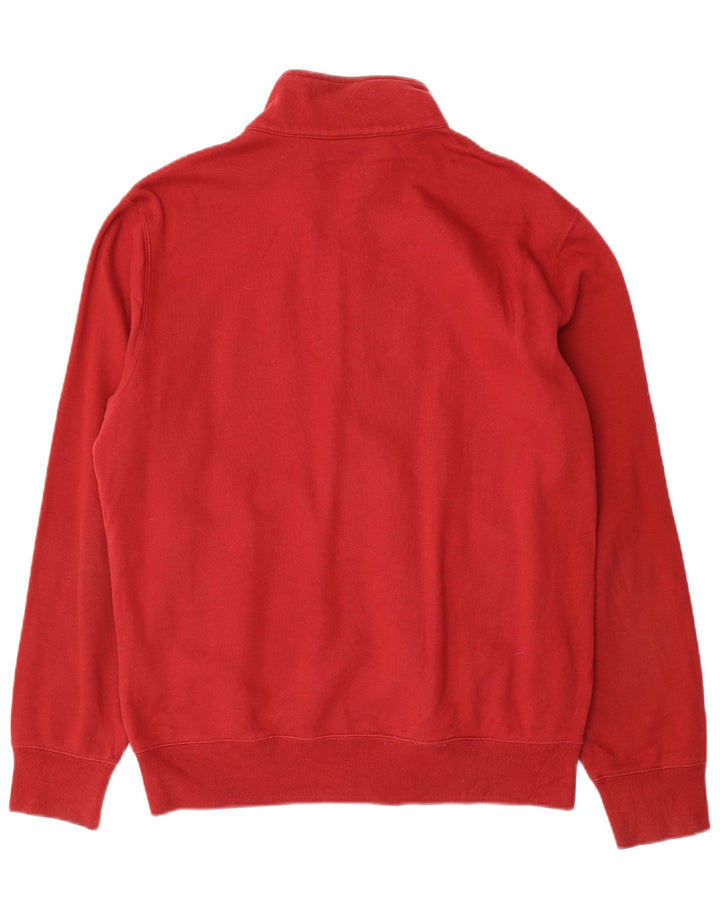Champion Chaqueta de chándal para hombre, talla grande, algodón rojo