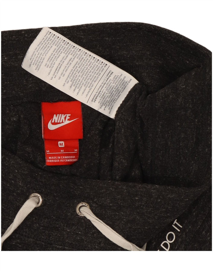 Nike - Pantalones cortos deportivos para mujer (talla 40), algodón moteado gris medio
