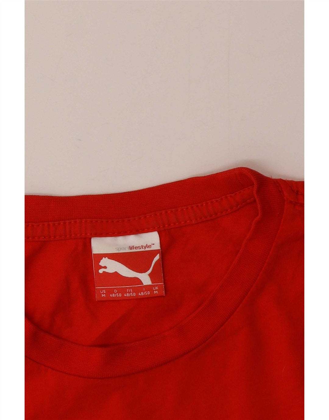 Camiseta Puma Hombre Top Medium Rojo