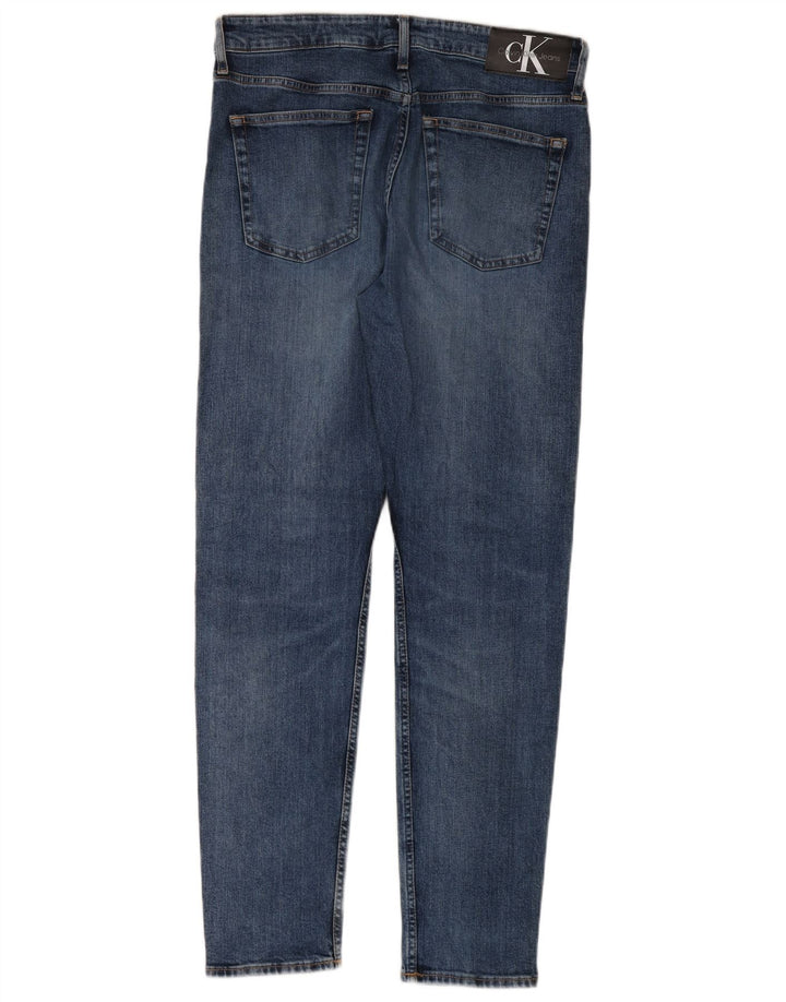 Calvin Klein Jeans ajustados para hombre W34 L32 Algodón azul