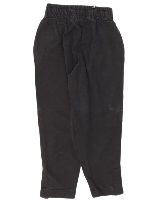 PUMA Pantalones de chándal para mujer Joggers UK 4 XS Algodón negro