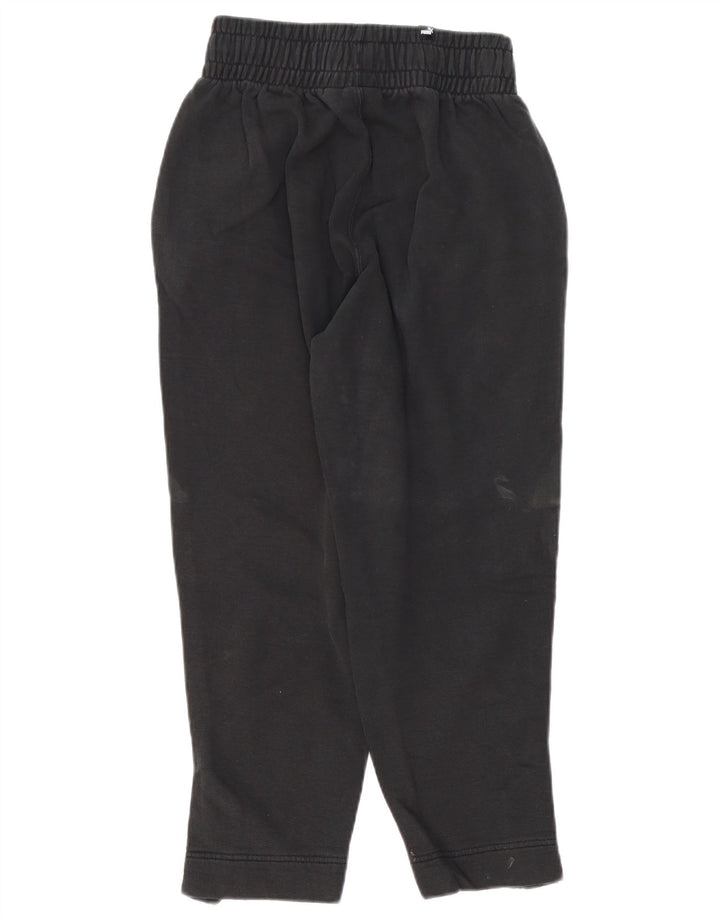 PUMA Pantalones de chándal para mujer Joggers UK 4 XS Algodón negro