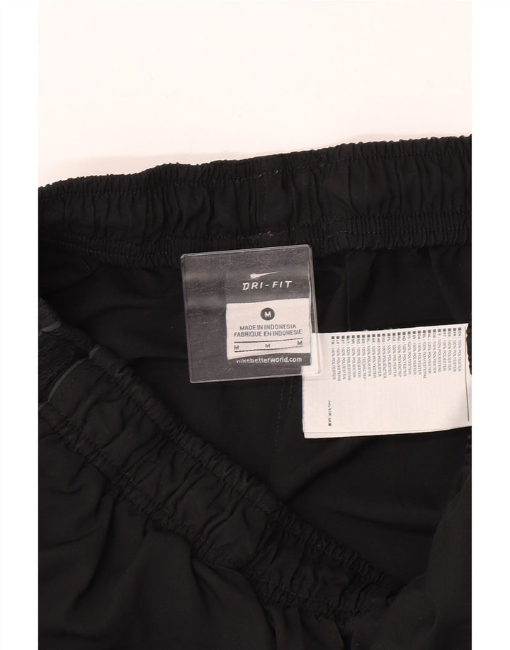 Pantalones cortos deportivos Nike Dri Fit para hombre Poliéster negro mediano