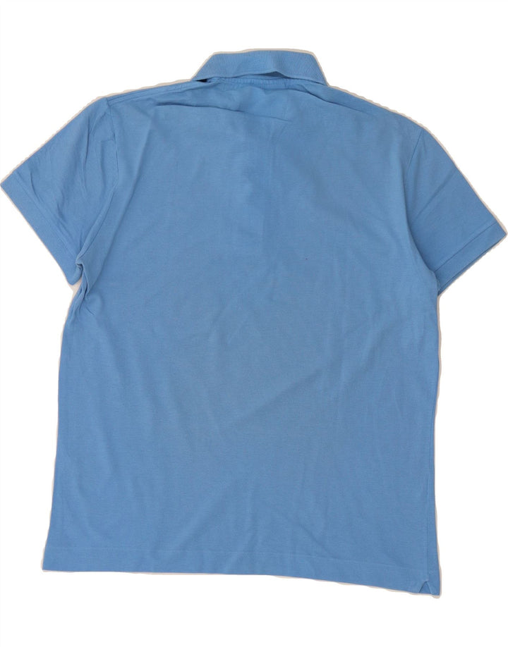 LACOSTE Mens Polo Shirt Size 3 Small Blue Cotton Vintage Lacoste and Second-Hand Lacoste from Messina Hembry 