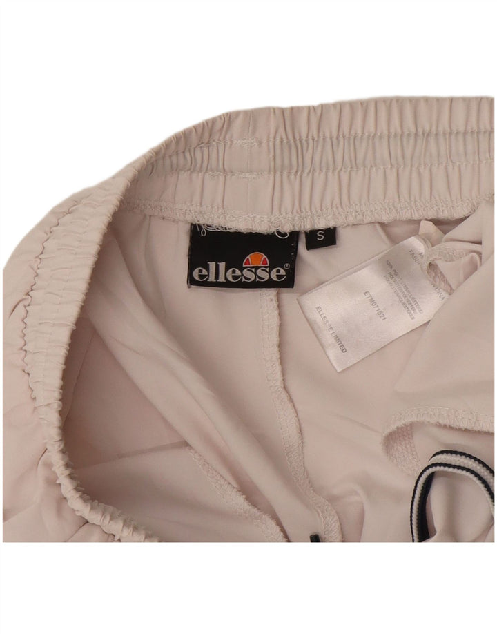 Ellesse Shorts deportivos para hombre Small White Poliéster