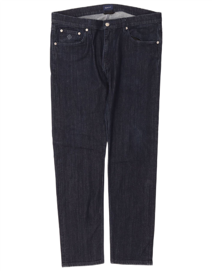 Vaqueros Gant Hombre Slim W36 L32 Algodón Azul Marino