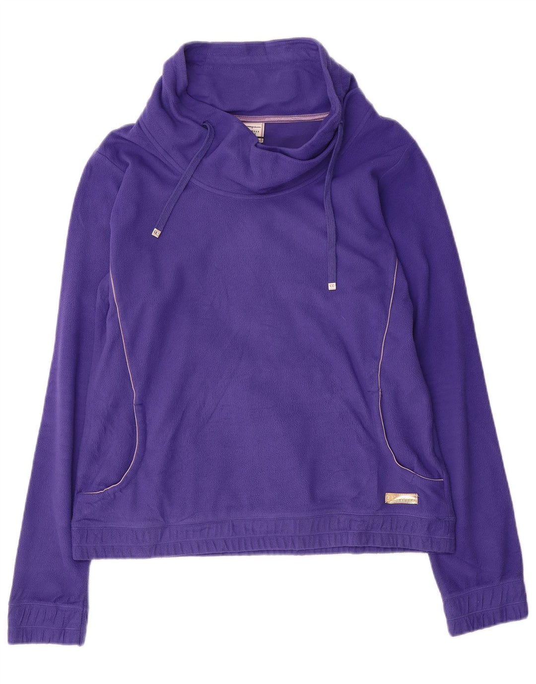CHAMPION Jersey de forro polar para mujer UK 46 Poliéster morado grande