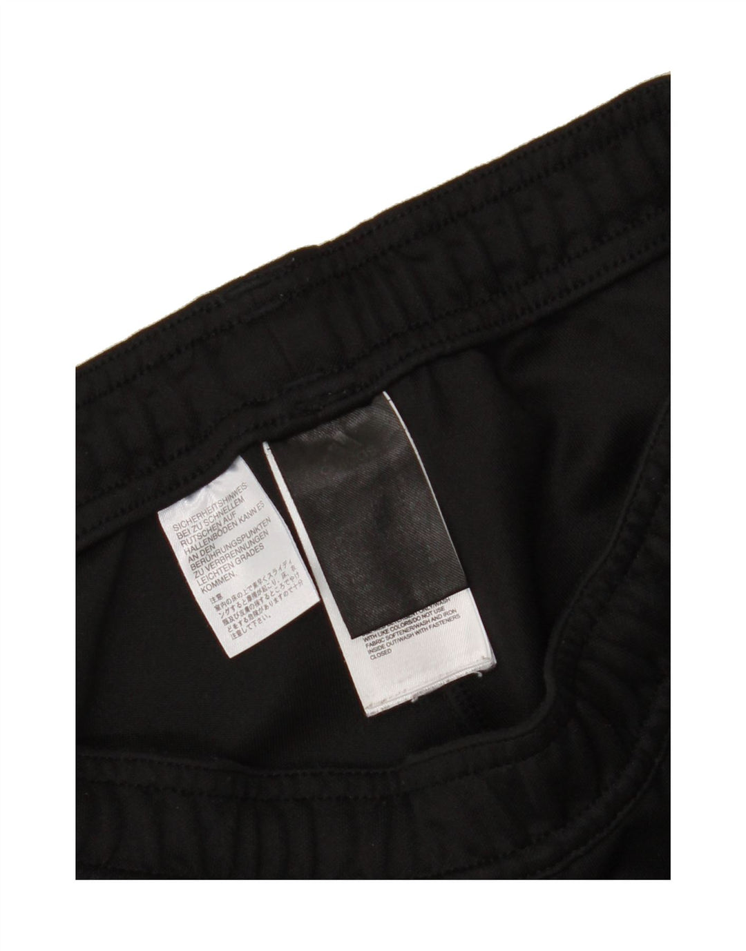ADIDAS Mens Tracksuit Trousers Small  Black Polyester Vintage Adidas and Second-Hand Adidas from Messina Hembry 