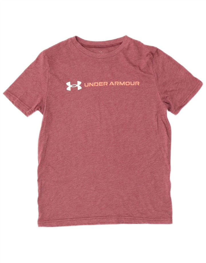 UNDER ARMOUR Camiseta gráfica para niño 9-10 años Medio Burdeos