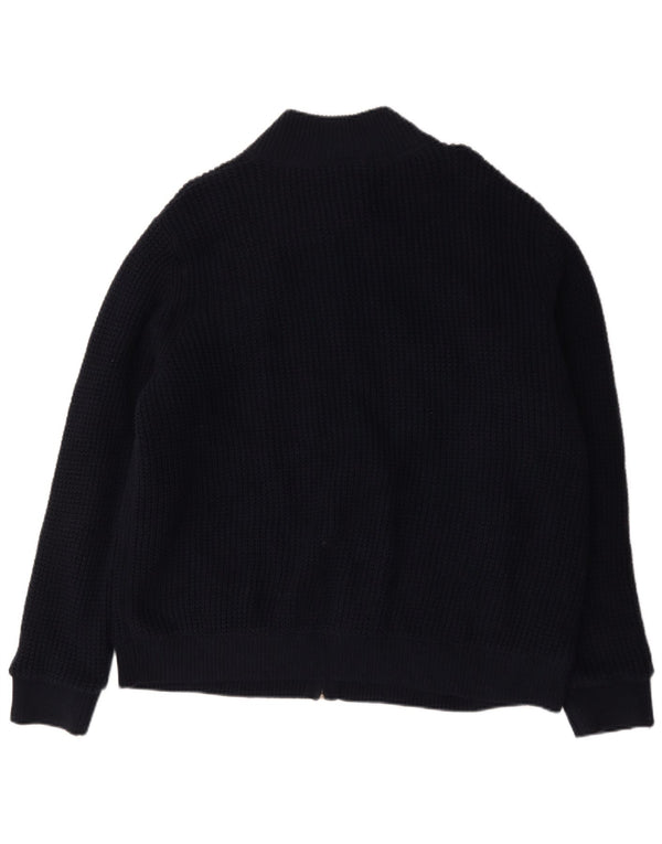 L.L.Bean Suéter tipo cárdigan para hombre XL Algodón azul marino