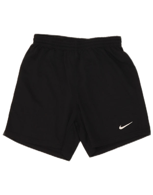 Nike Pantalones cortos deportivos para niños 13-14 años XL Negro Poliéster