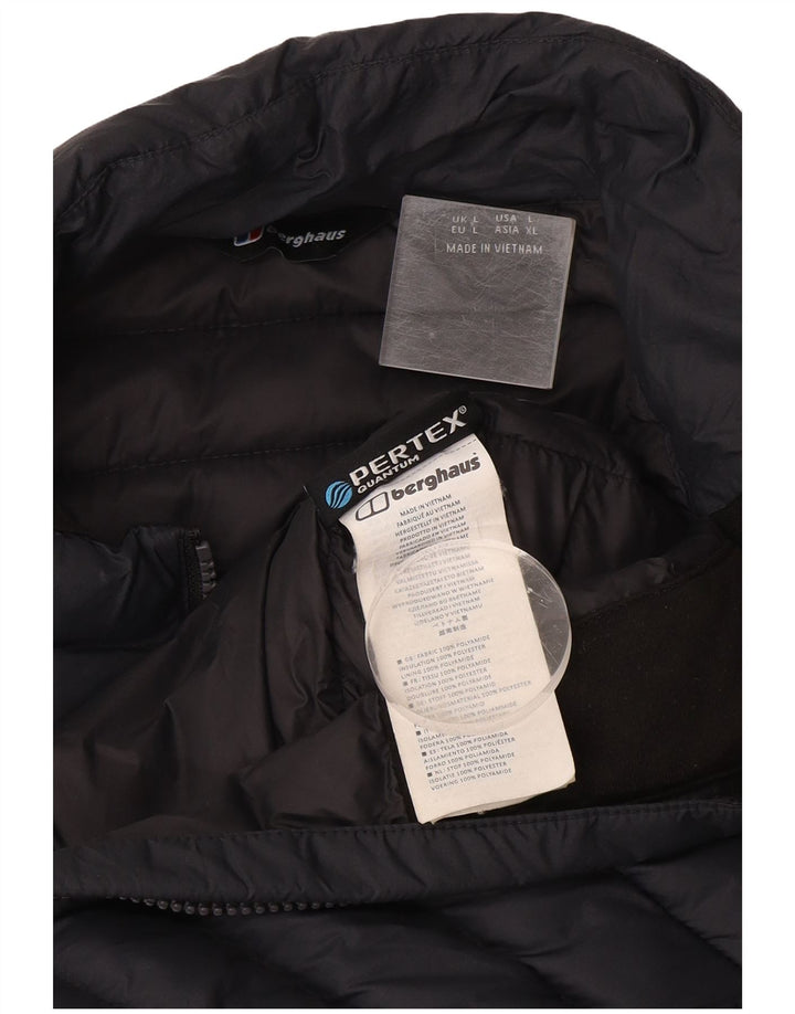 Berghaus Chaleco acolchado para hombre UK 40 Large Poliamida azul marino