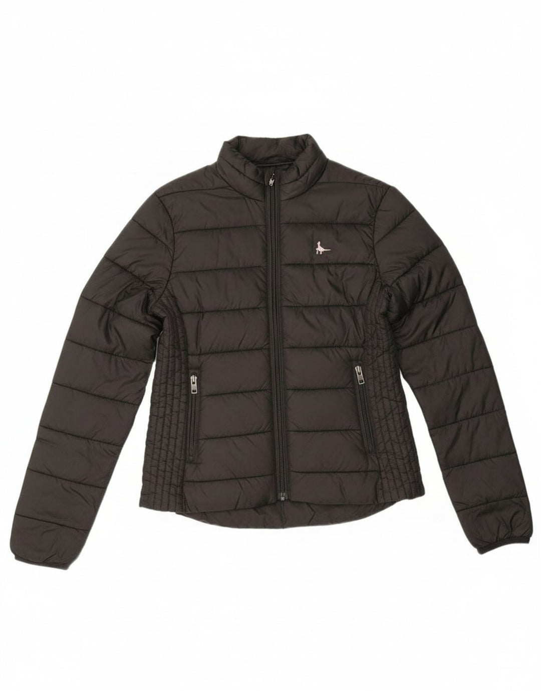 Jack Wills Chaqueta acolchada para mujer UK 8 Small Poliamida negra