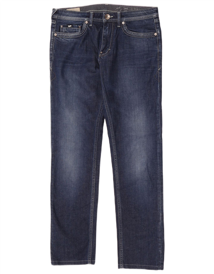 Vaqueros Albert Slim Gas Mujer W32 L31 Algodón Azul