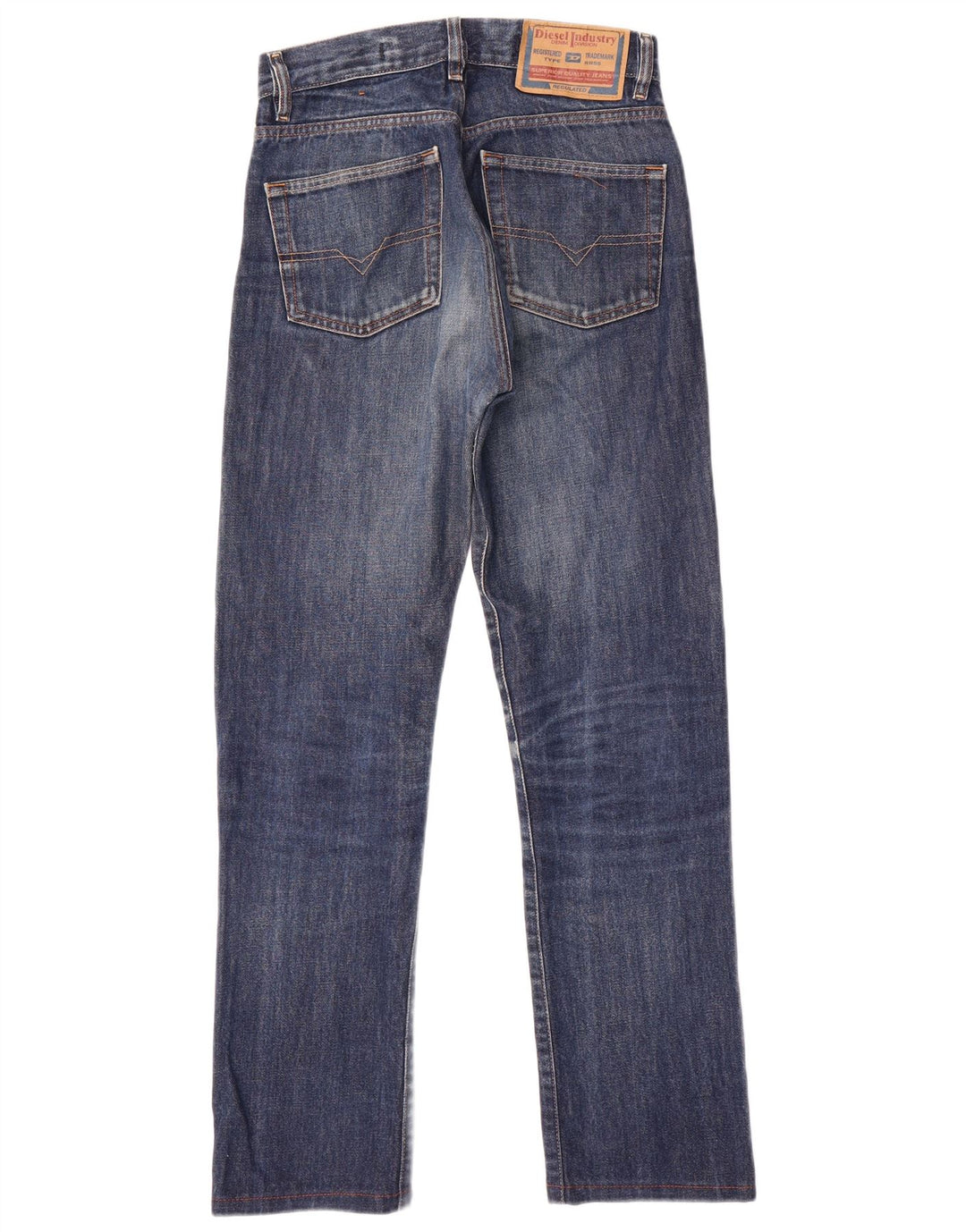 DIESEL Vaqueros Rectos Mujer W27 L29 Azul Algodón