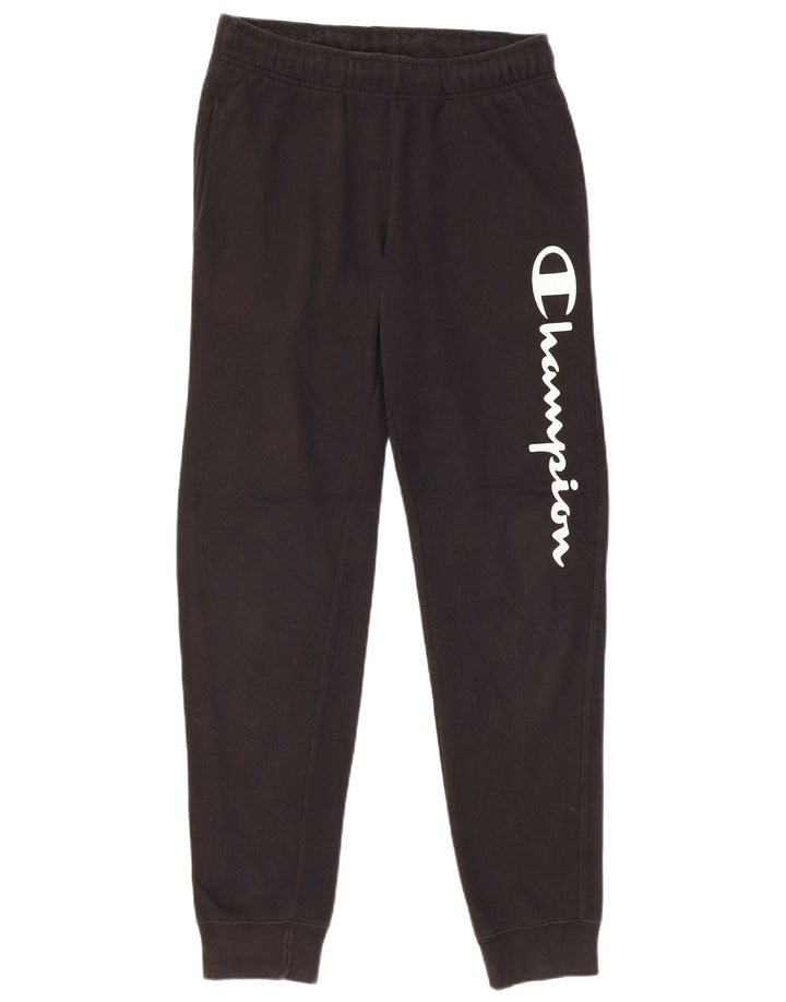 Champion Pantalones De Chándal Con Gráficos Para Hombre Joggers Small Black