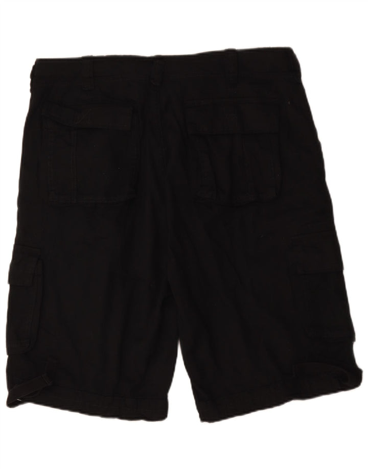 Brandit Pantalones cortos tipo cargo para hombre XL W36 Algodón negro