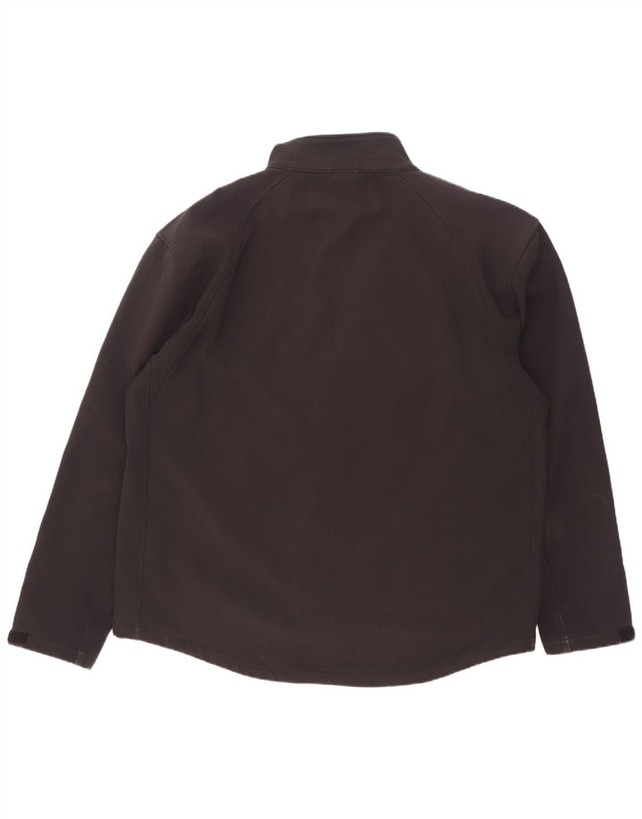 Russell Athletic Chaqueta cortavientos para hombre UK 46 3XL Poliéster negro