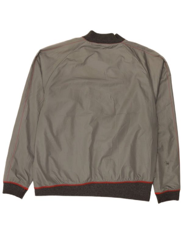 Puma Chaqueta Bomber para Hombre UK 38 Gris Medio Colorblock