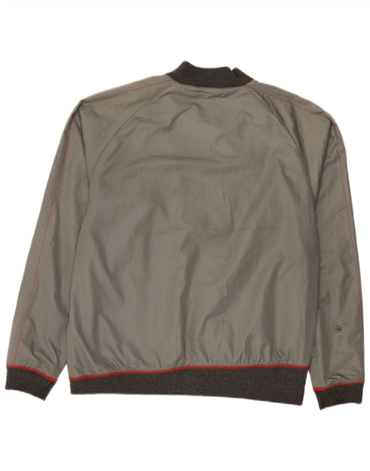 Puma Chaqueta Bomber para Hombre UK 38 Gris Medio Colorblock