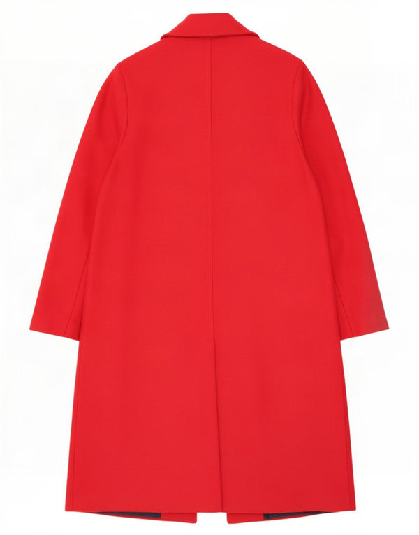 Zara Mujer Abrigo Reino Unido 46 Grande Rojo
