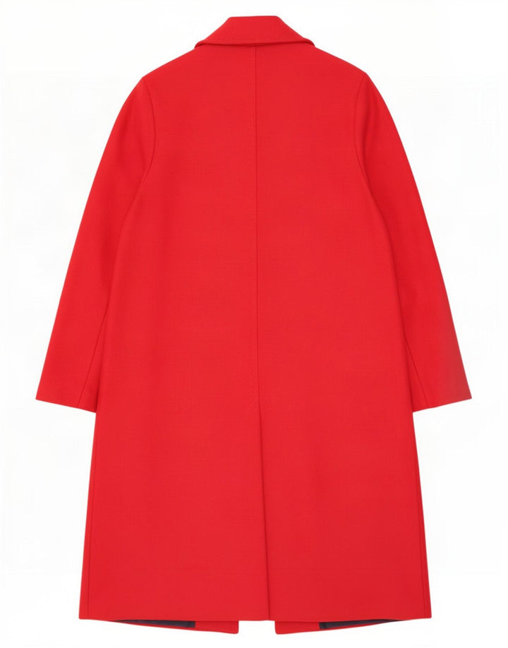 Zara Mujer Abrigo Reino Unido 46 Grande Rojo