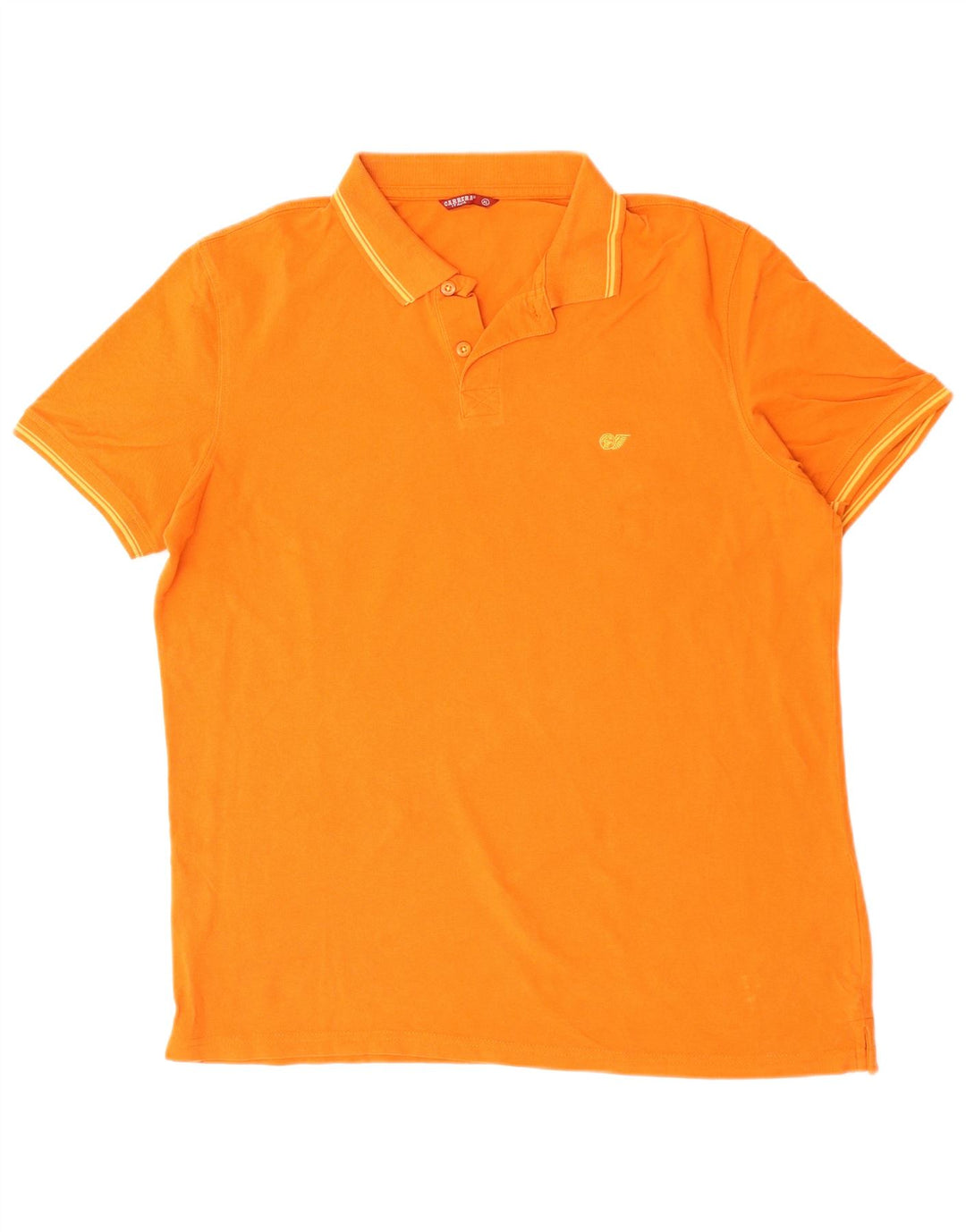 CARRERA Polo Hombre XL Naranja Algodón