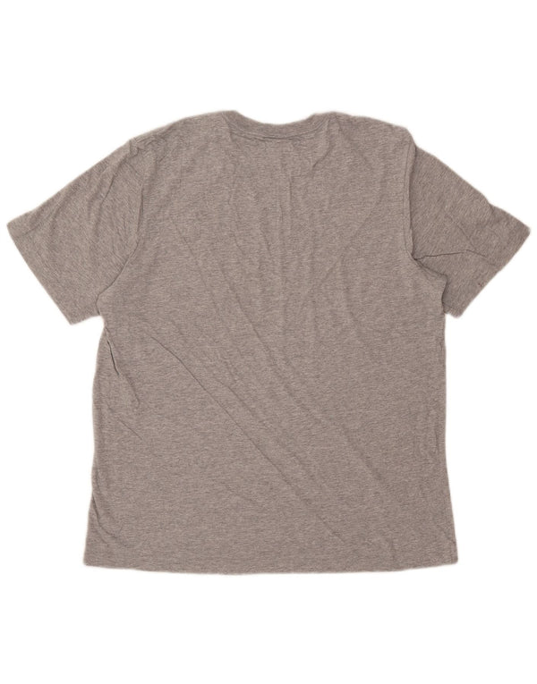 Camiseta ADIDAS Hombre Top Gris Medio Algodón