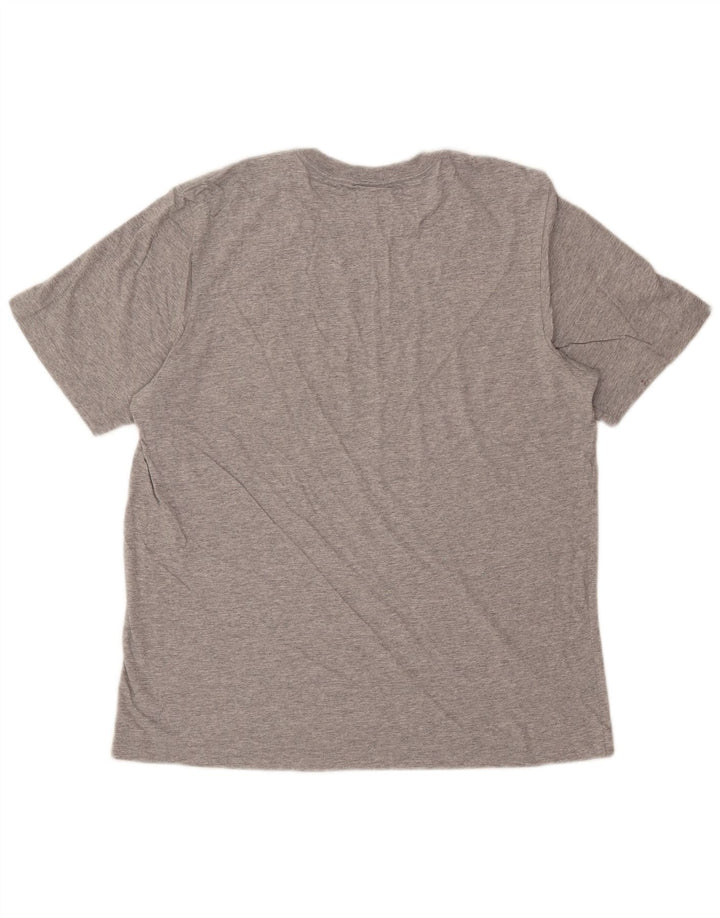 Camiseta ADIDAS Hombre Top Gris Medio Algodón