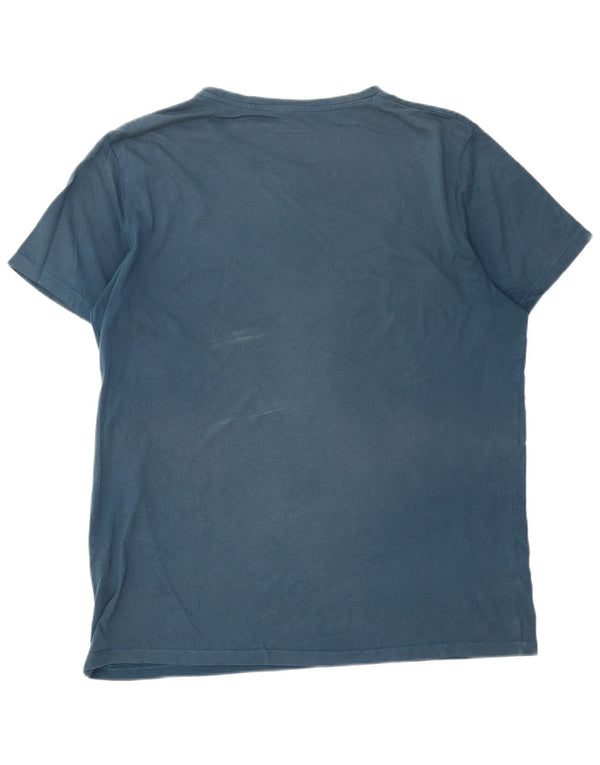 Jack & Jones Camiseta gráfica para hombre Top 2XL Azul marino Algodón