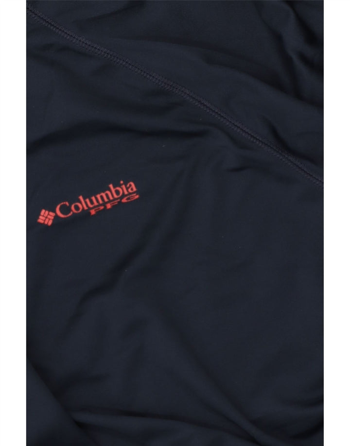 Columbia Omni-Shade Graphic Jersey Chándal Top XL Azul Marino para Hombre