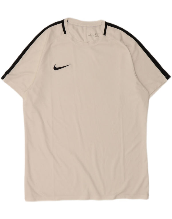 Nike Camiseta Dri Fit para Hombre Top XL Blanco Colorblock