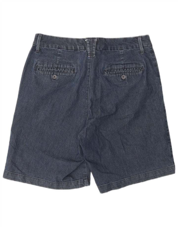 Lee Womens Riders Chino Shorts W32 Grande Algodón Azul