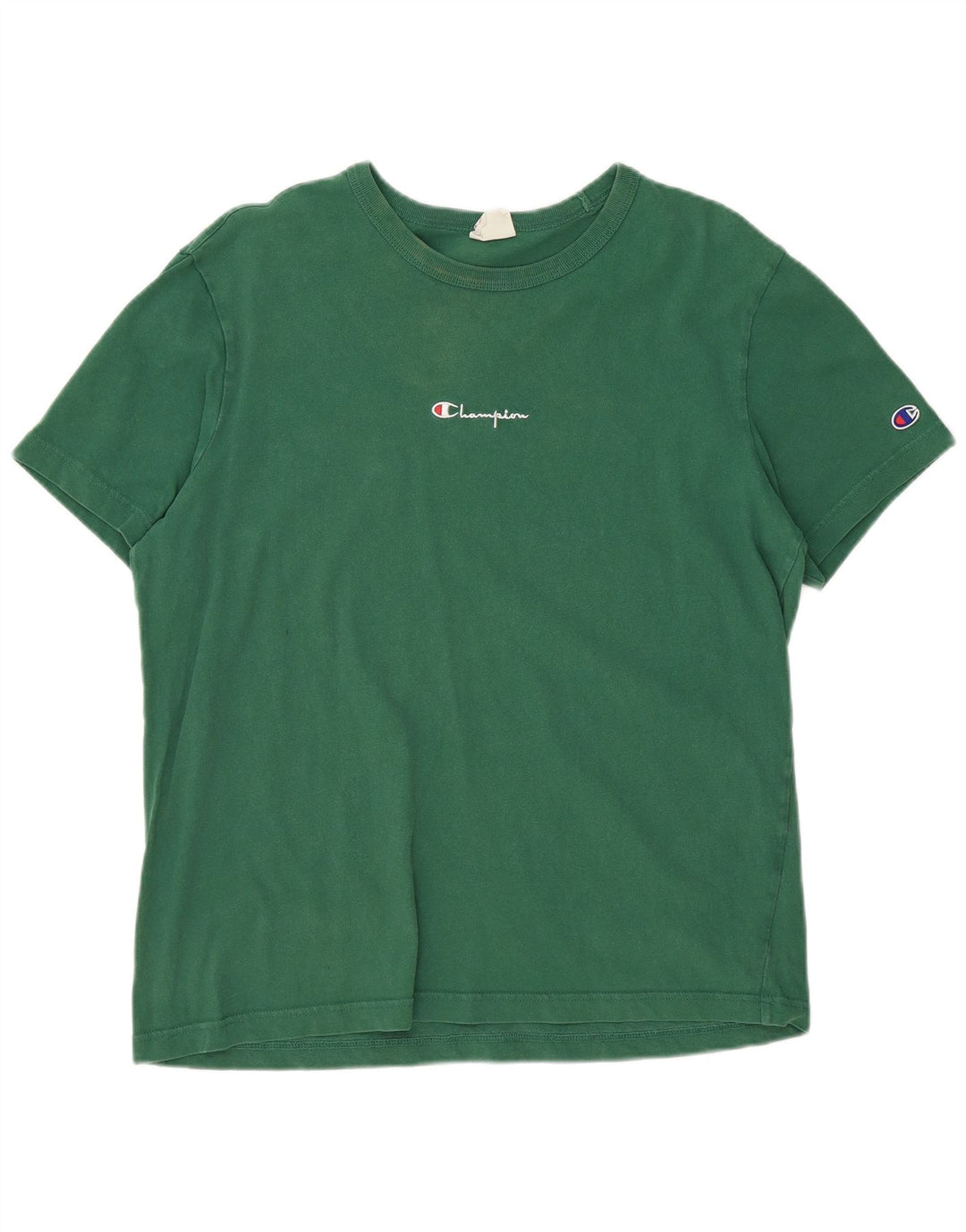 Champion Camiseta para hombre Top Grande Verde
