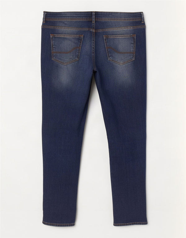 Vaqueros ajustados para mujer Fat Face UK 40 Large W38 L27 Azul