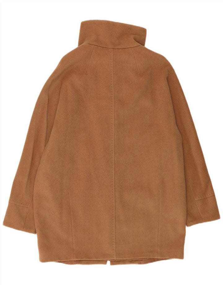 Abrigo de fin de semana para mujer Max Mara UK 8 Small Beige Lana virgen